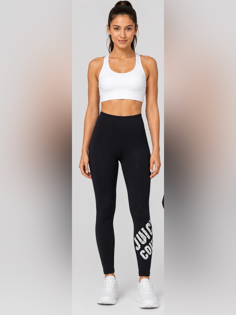 Juicy Couture High-Rise Black Leggings